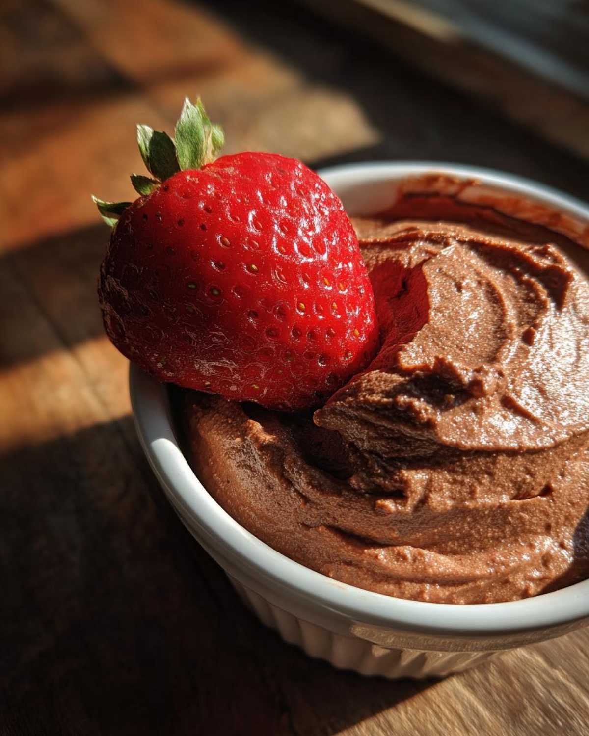 Chocolate Hummus (Dessert Dip) - detail 2
