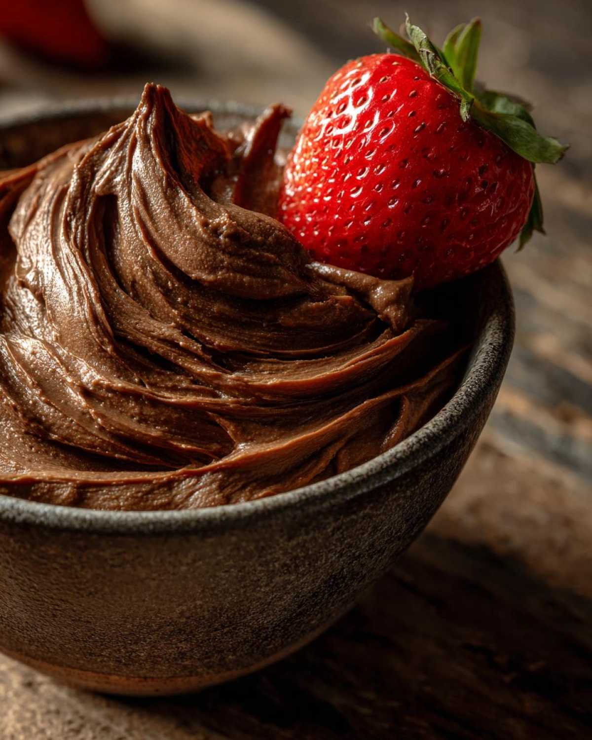 Chocolate Hummus (Dessert Dip) - detail 4