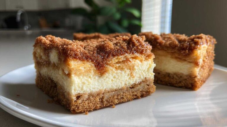 Churro Cheesecake Bars (Viral TikTok Dessert)