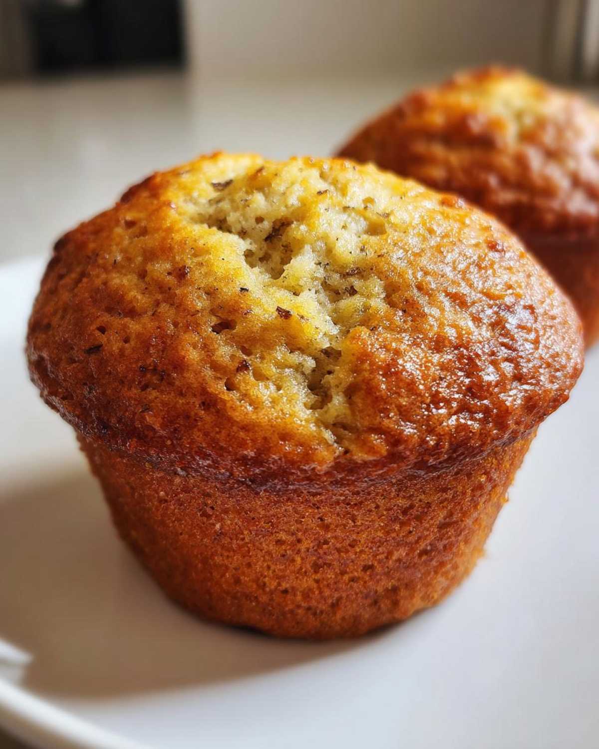 Classic banana muffins - detail 1