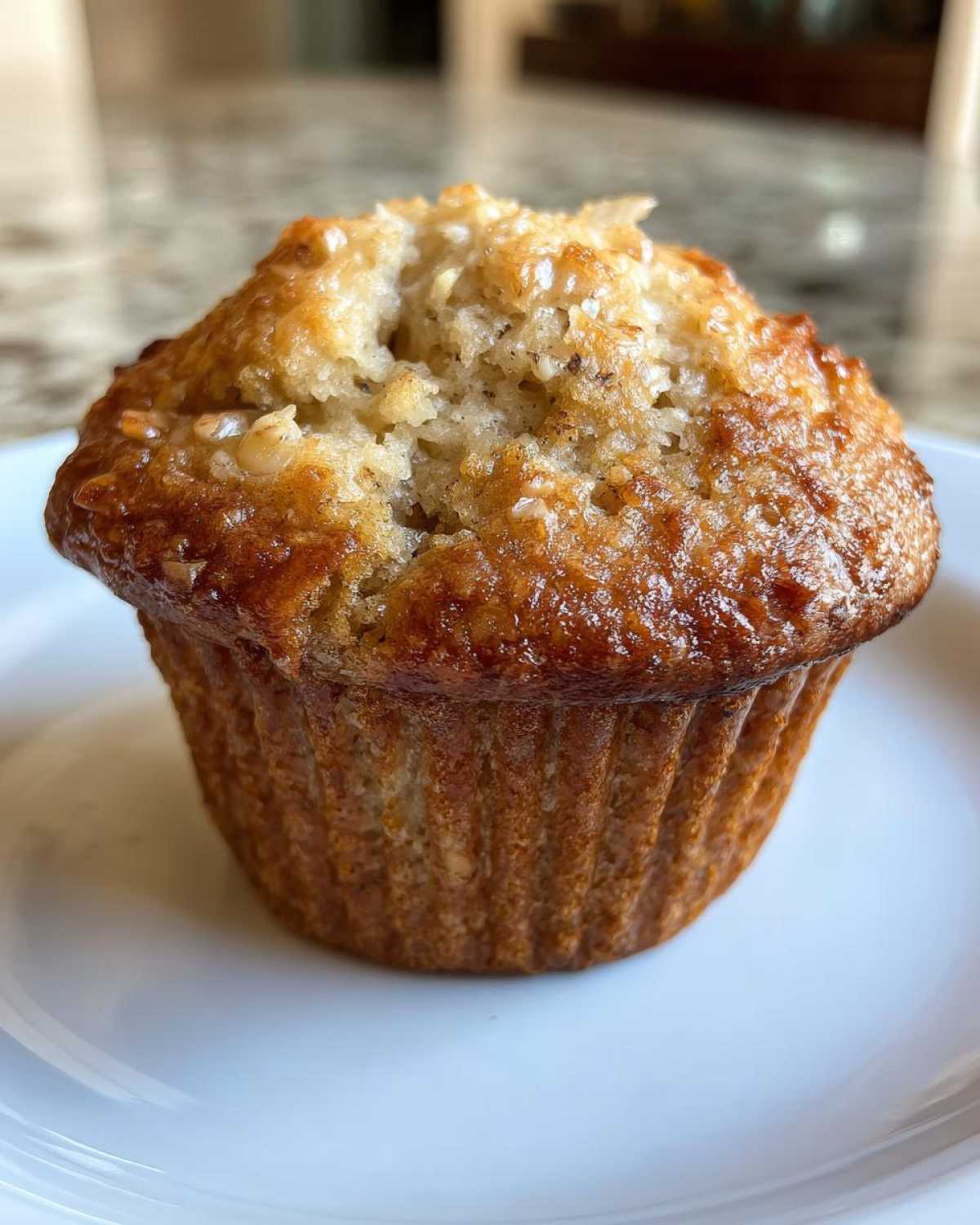 Classic banana muffins - detail 4