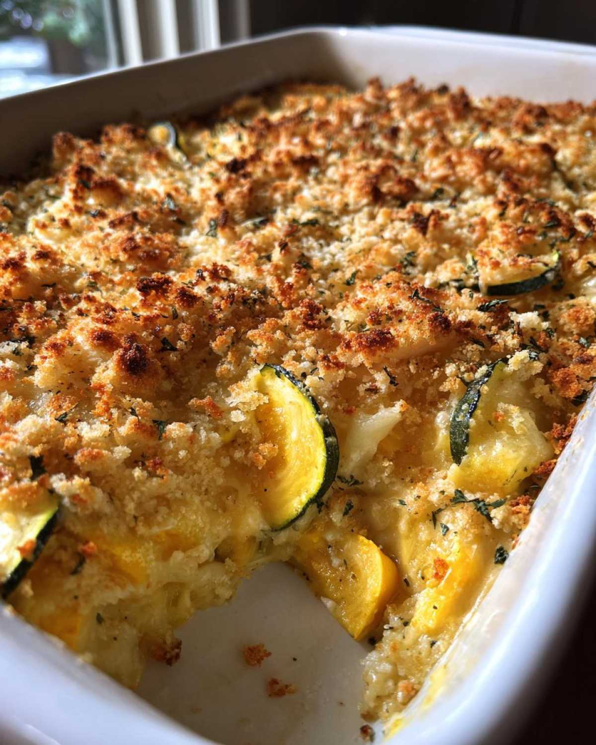 Classic squash casserole - detail 2
