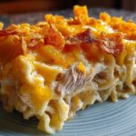 Classic tuna noodle casserole