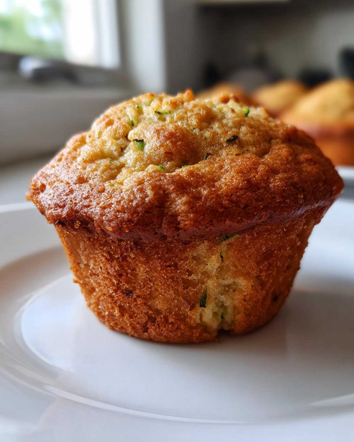 Classic zucchini muffins - detail 1