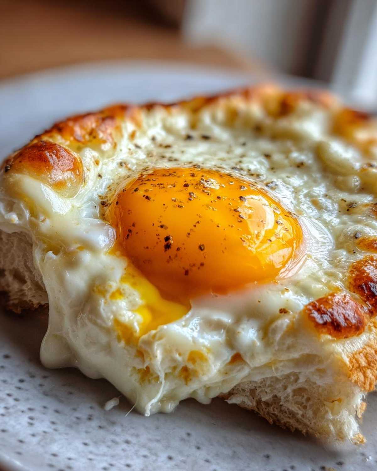Cloud Eggs with Cheese - detail 3