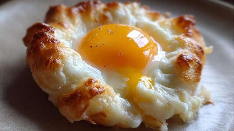 Cloud Eggs with Cheese