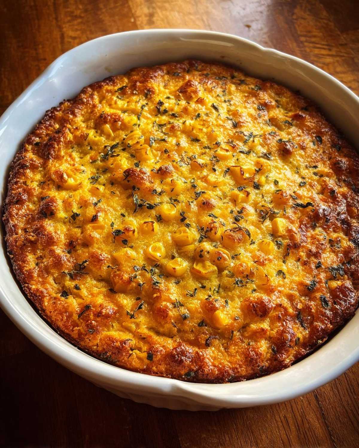 Corn and squash casserole - detail 3