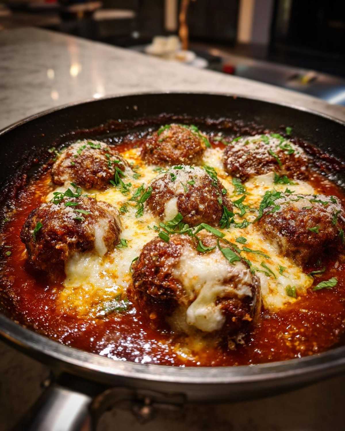 Crispy Chicken Parmesan Meatballs - detail 2