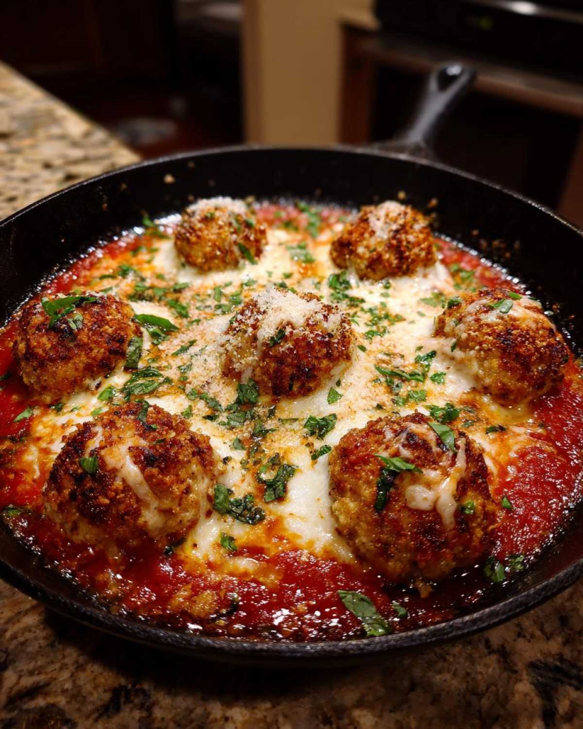 Crispy Chicken Parmesan Meatballs - detail 3