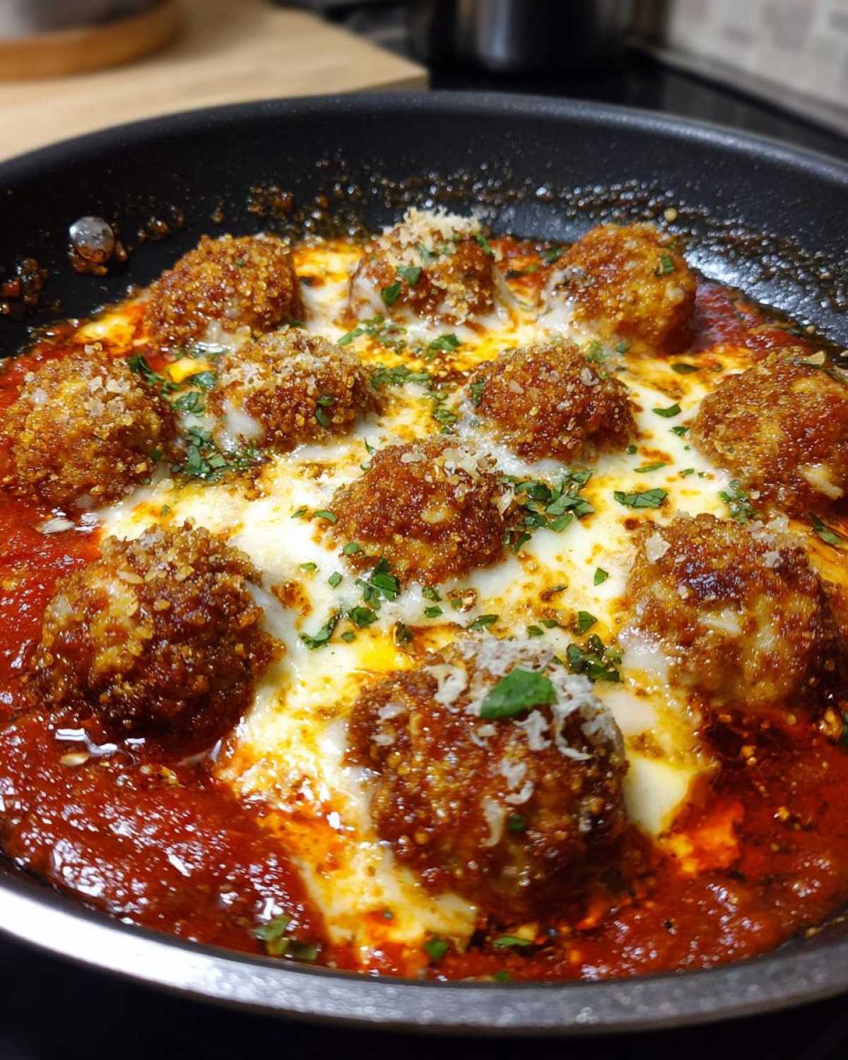 Crispy Chicken Parmesan Meatballs - detail 4