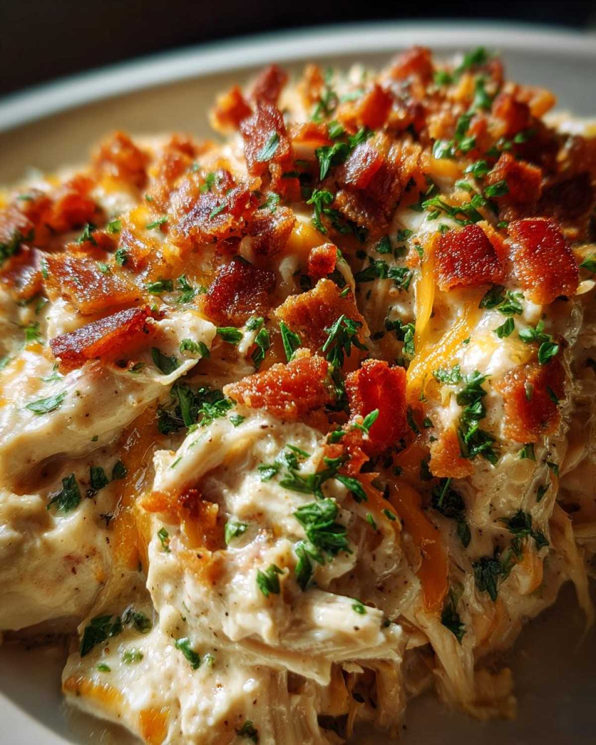 Crockpot Crack Chicken (Bacon Cheddar Ranch) - detail 1