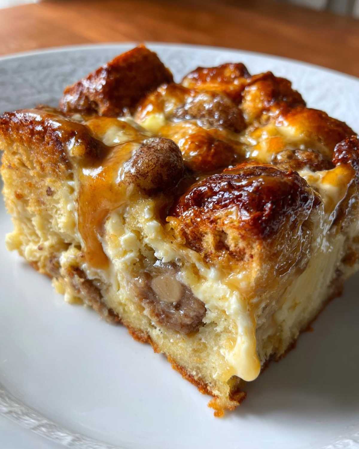 Donut Bread Pudding Casserole - detail 2