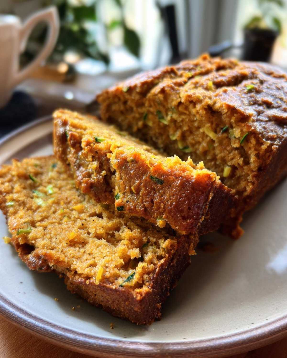 Easy Crockpot Pumpkin Zucchini Bread for Autumn Brunch - detail 2