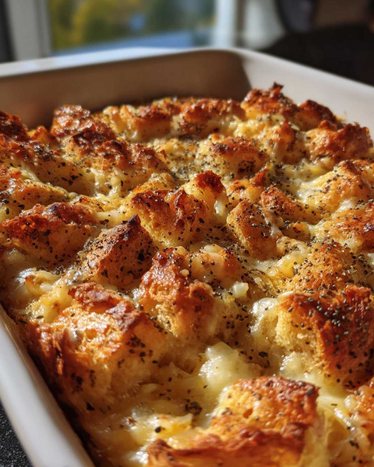 Everything Bagel Casserole (Savory Breakfast Bake) - detail 4