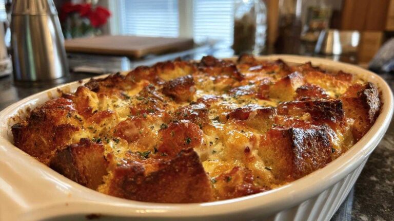 Everything Bagel Casserole (Savory Breakfast Bake)