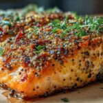 Everything Bagel Crusted Salmon