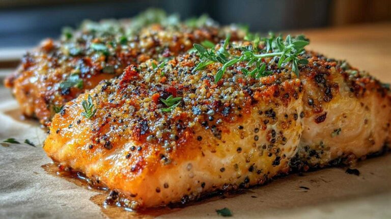 Everything Bagel Crusted Salmon