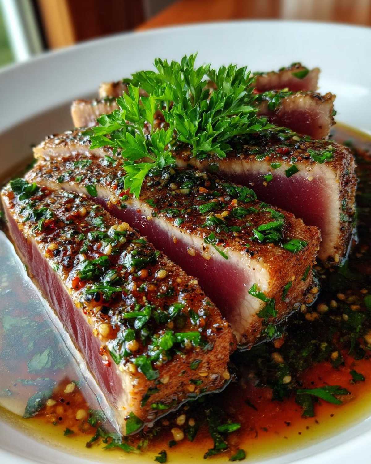 Garlic Butter Ahi Tuna - detail 2