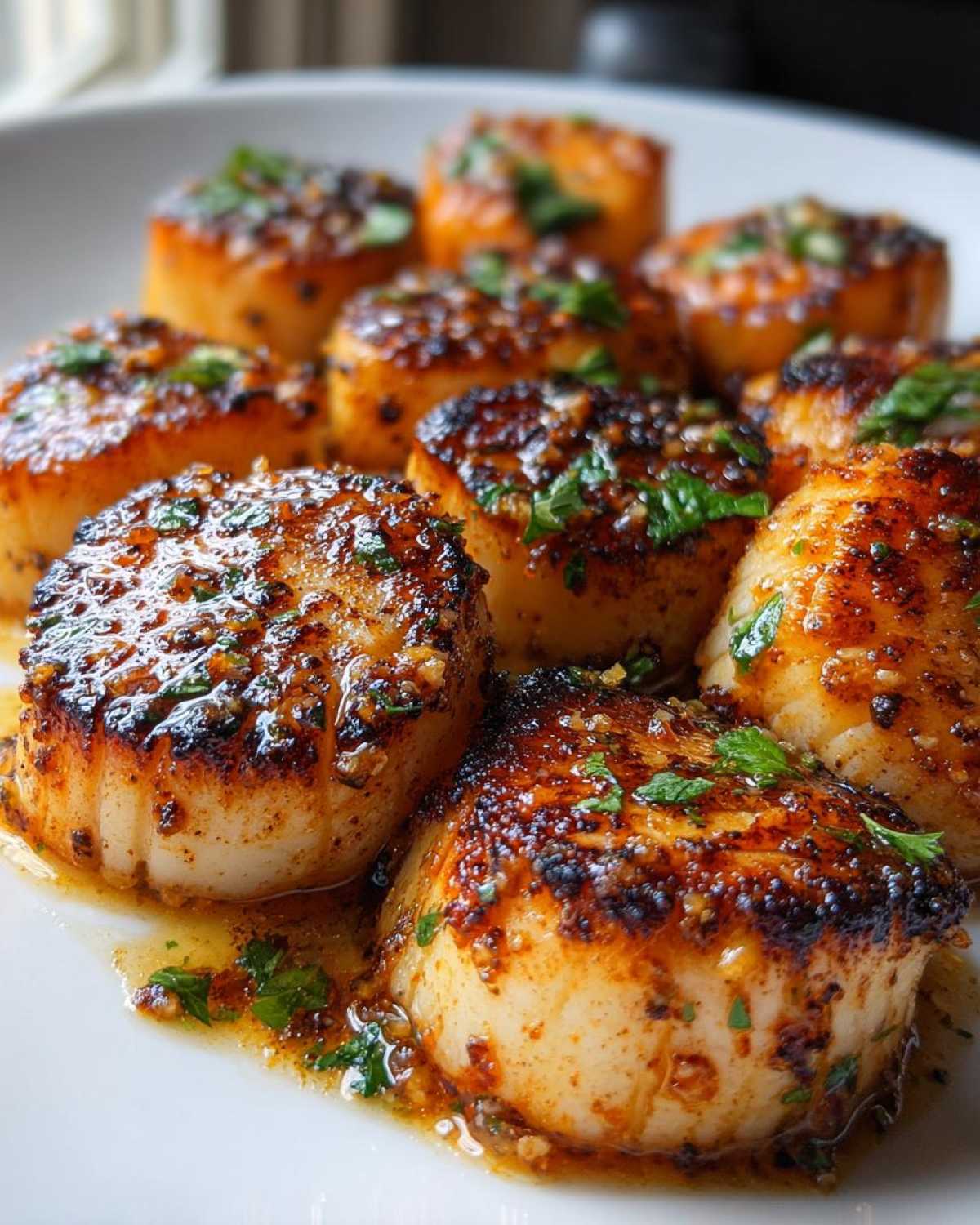 Garlic Butter Scallops - detail 1