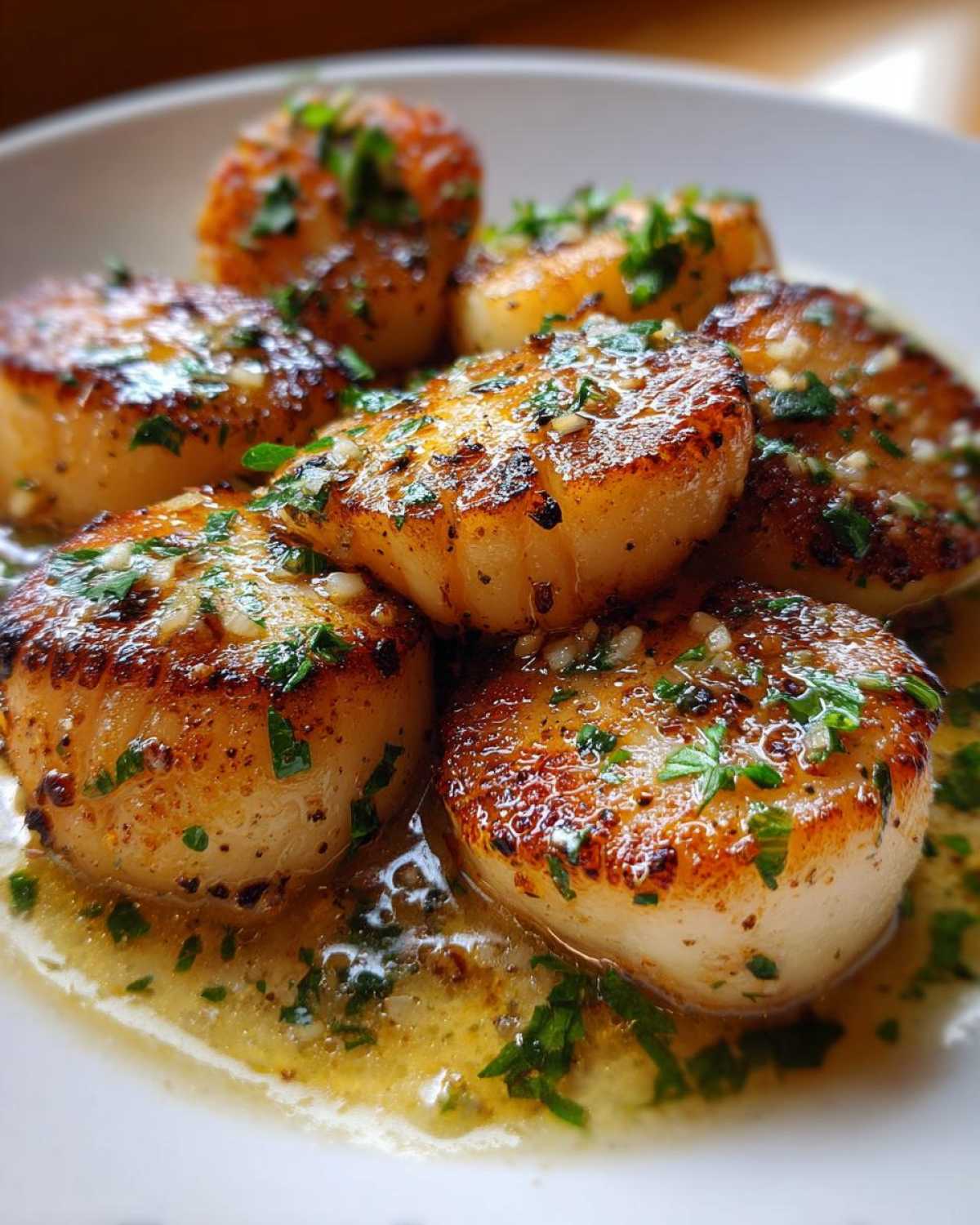 Garlic Butter Scallops - detail 3