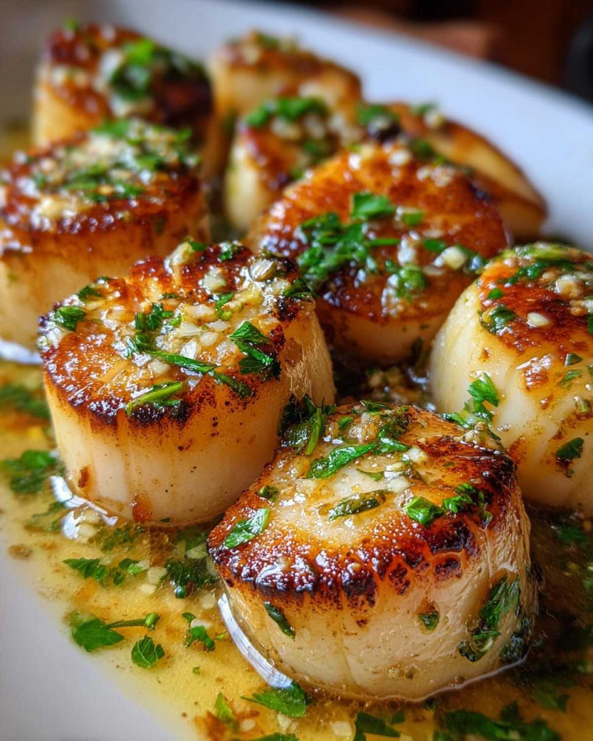 Garlic Butter Scallops - detail 4