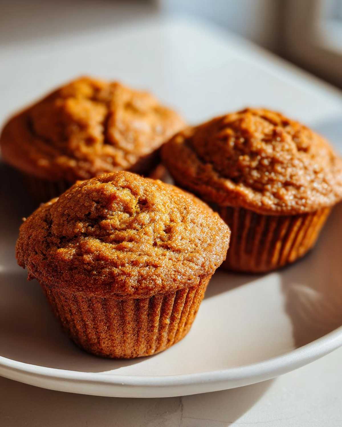 Gluten-free pumpkin muffins - detail 1