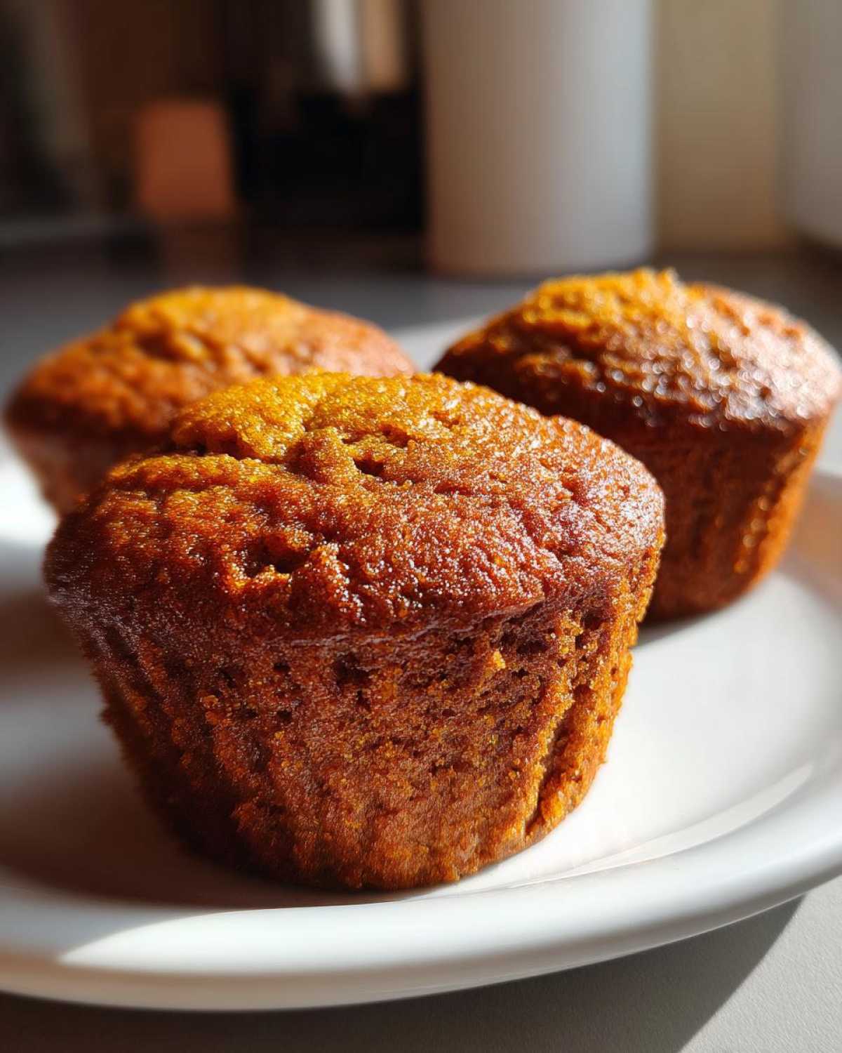 Gluten-free pumpkin muffins - detail 2