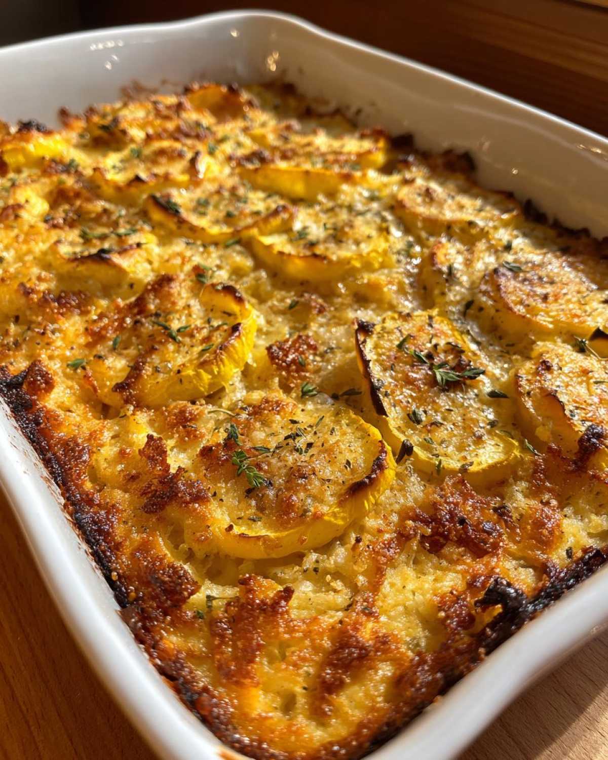 Gluten-free squash casserole - detail 3