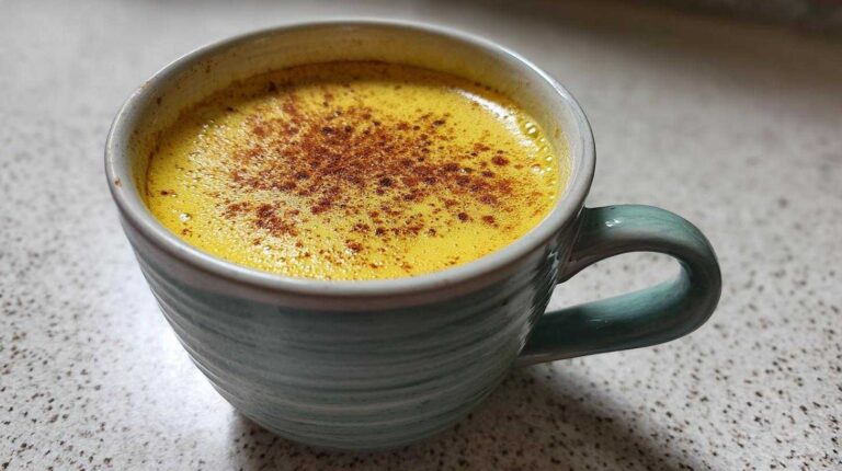 Golden Turmeric Latte (Caffeine-Free Elixir)