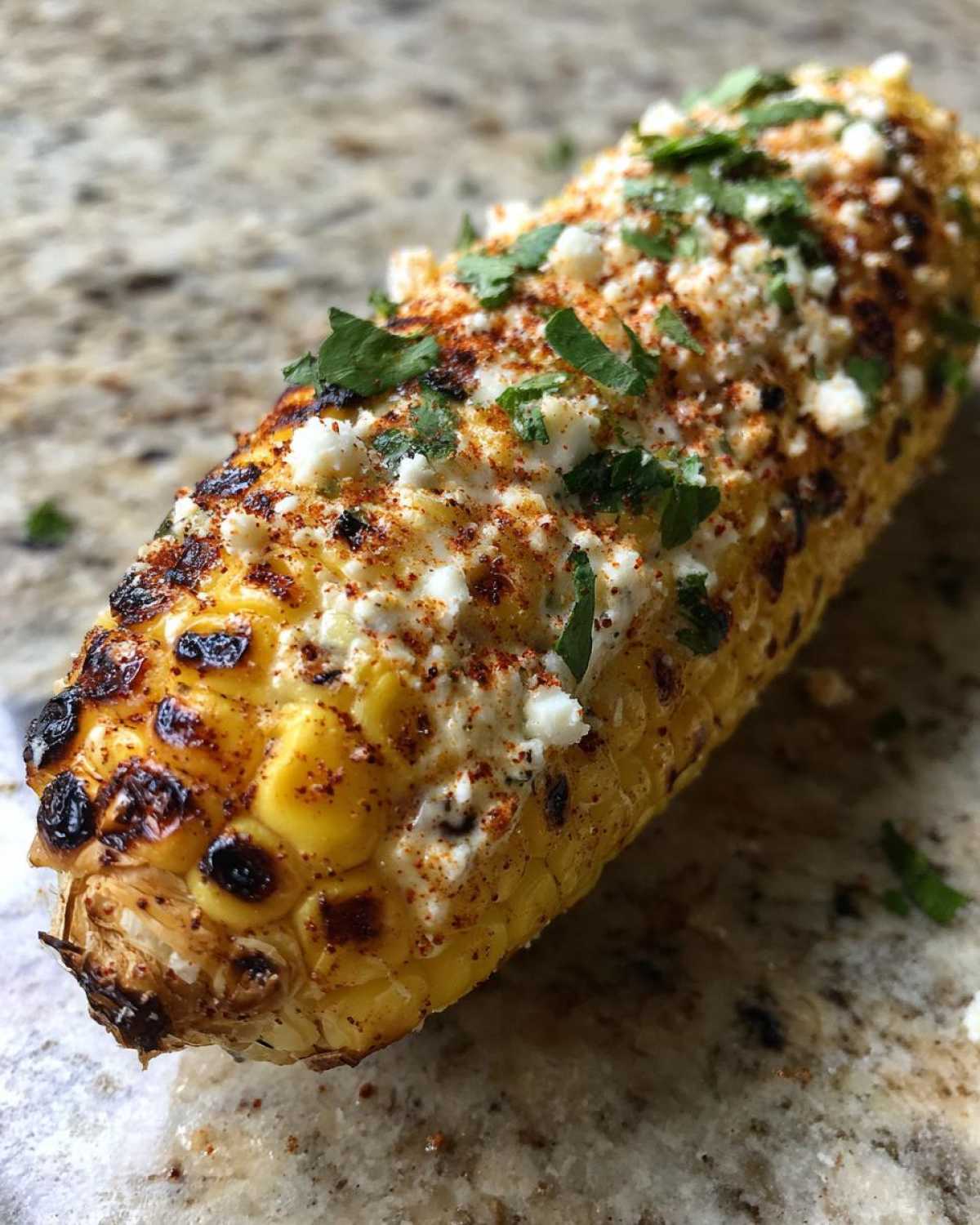 Grilled elote - detail 4