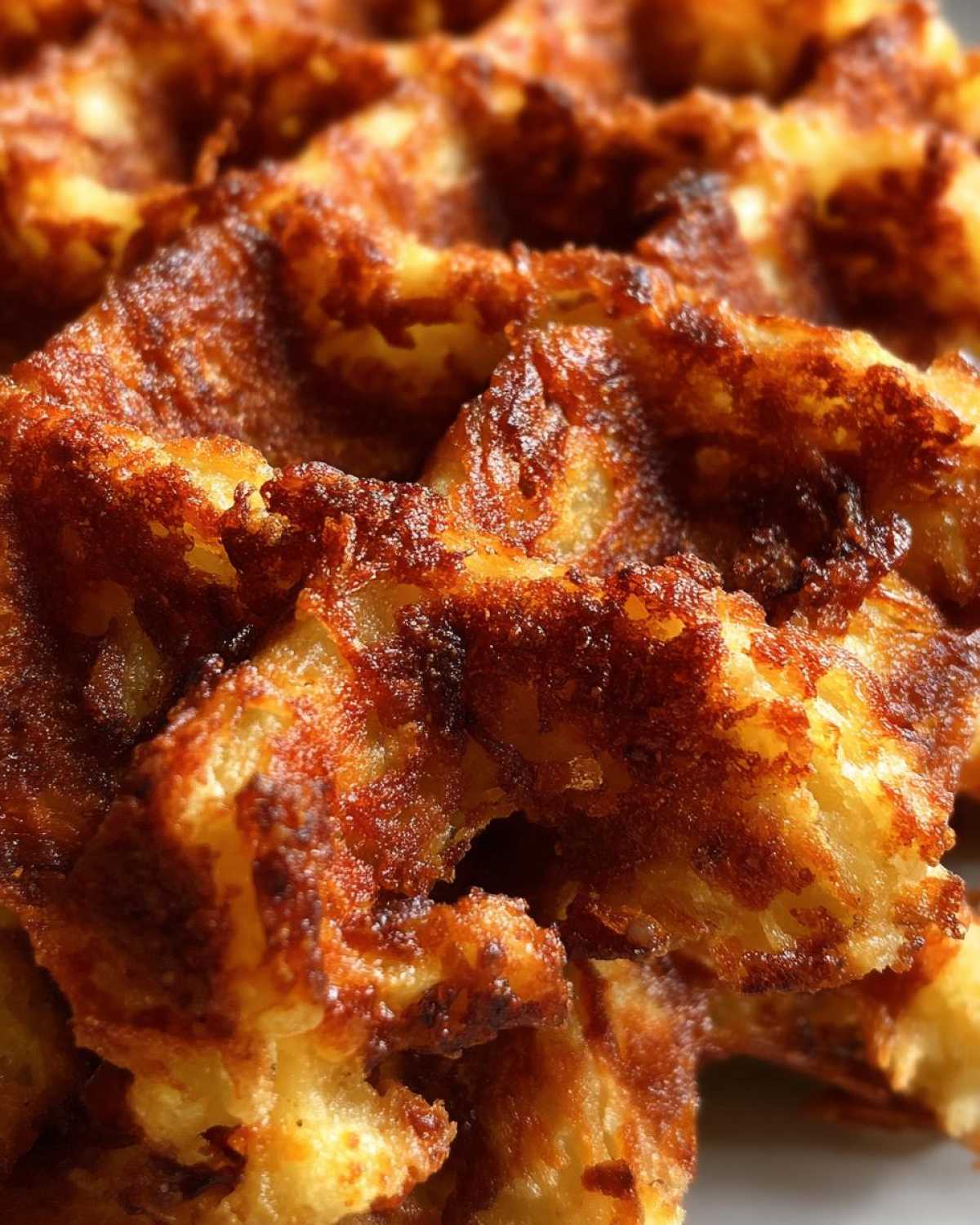 Hash Brown Waffles (Waffle Iron Hack) - detail 4
