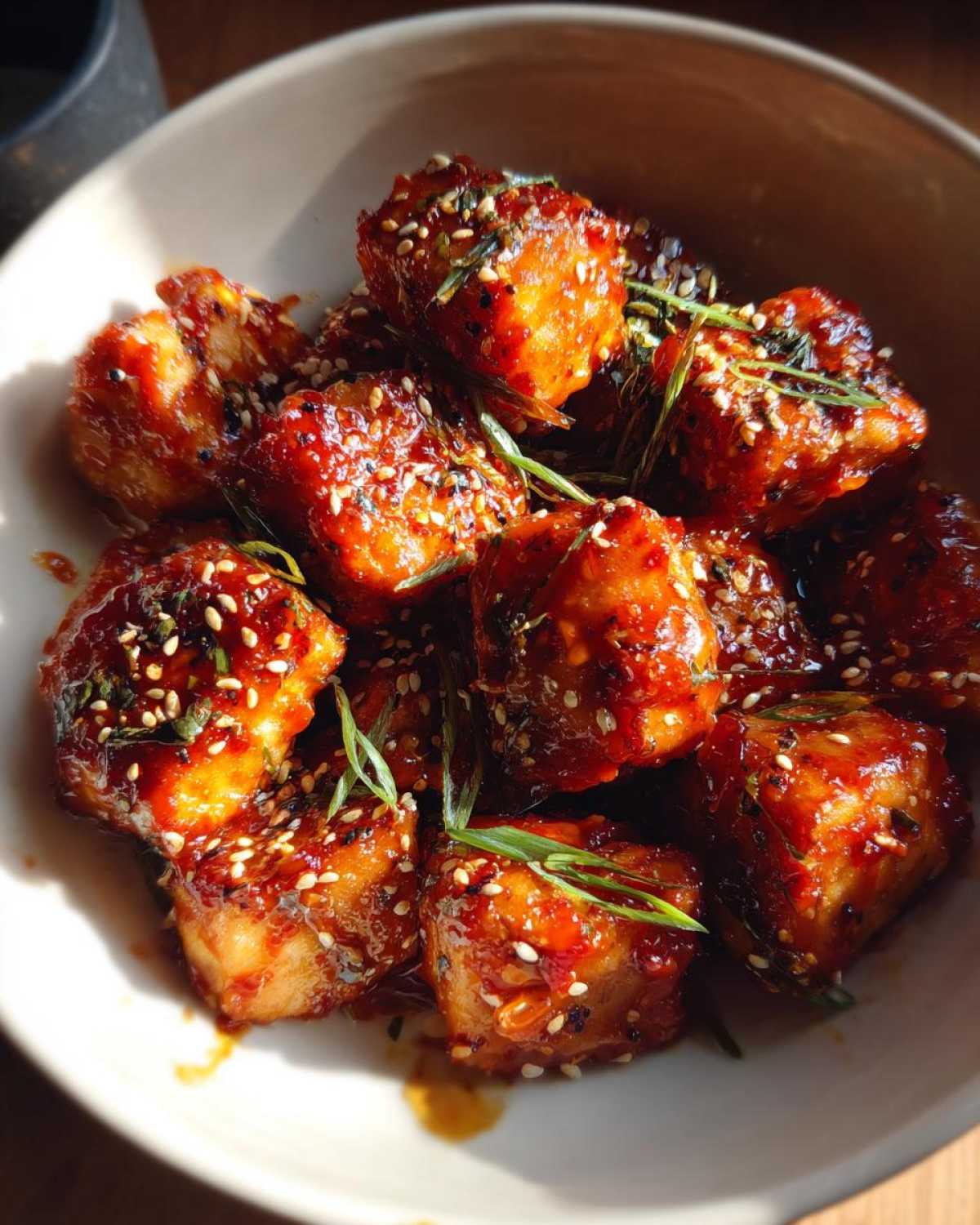 Honey Sriracha Salmon Bites (Air Fryer) - detail 3
