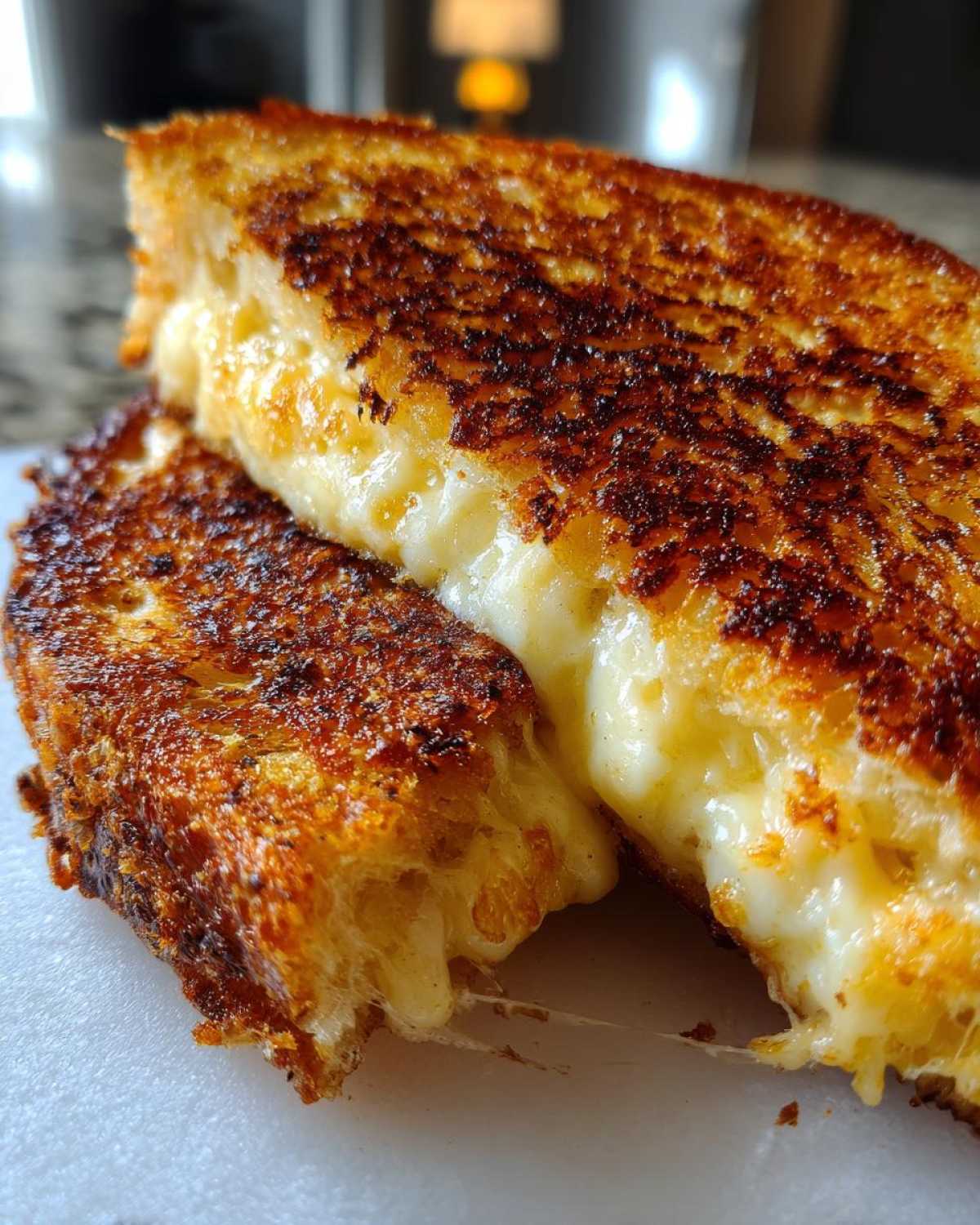 Inside-Out Grilled Cheese (Cheese on the Outside) - detail 3