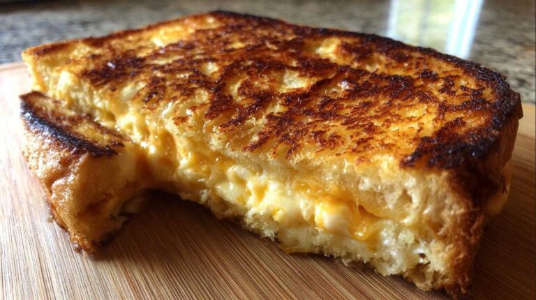 Inside-Out Grilled Cheese (Cheese on the Outside)