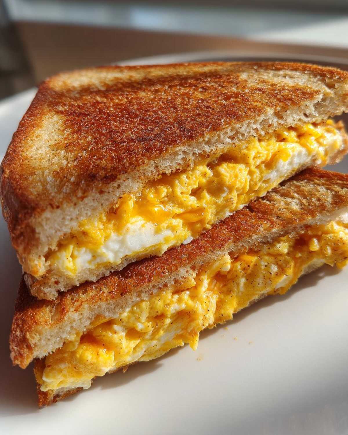 Inside-Out Omelet Grilled Cheese - detail 2