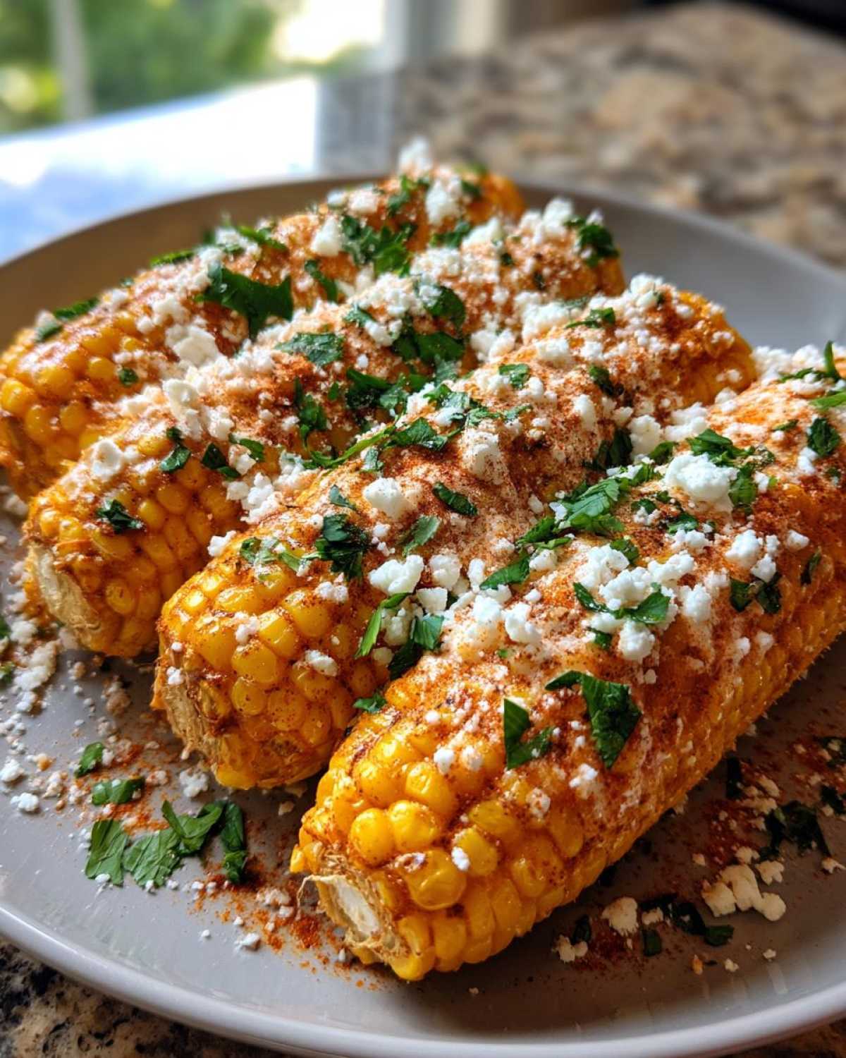 Instant Pot Mexican street corn - detail 2
