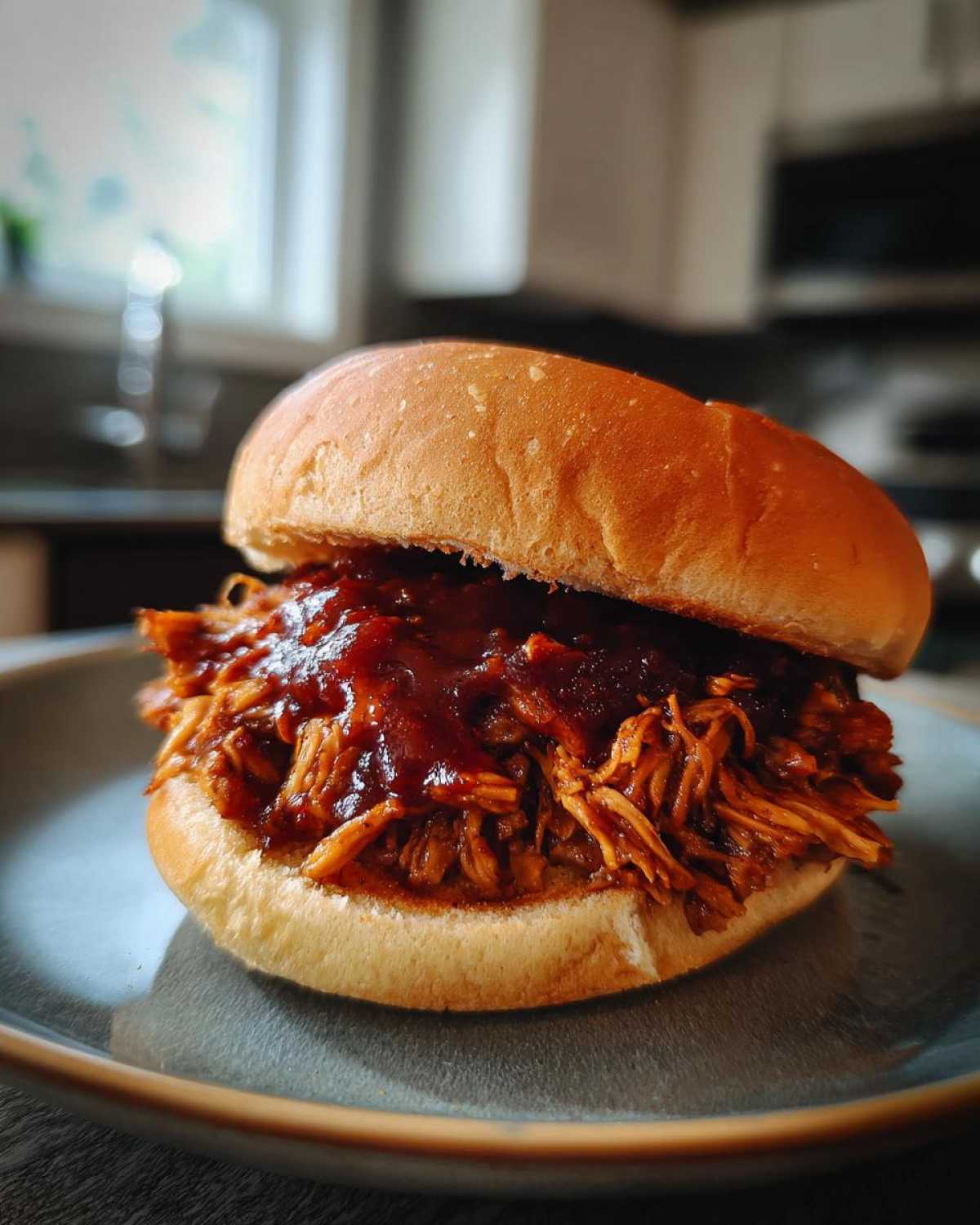 Jackfruit Pulled Pork Sandwiches (Vegan BBQ) - detail 1