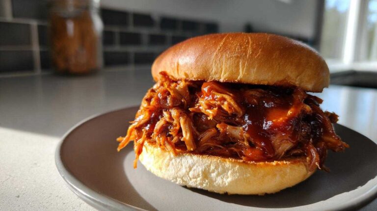 Jackfruit Pulled Pork Sandwiches (Vegan BBQ)