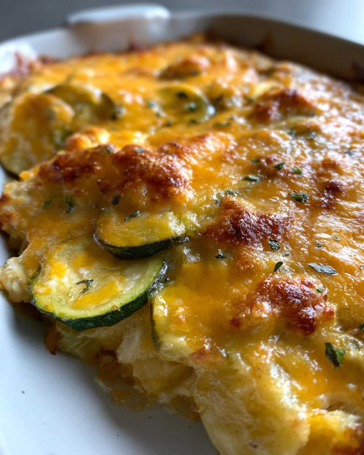 Keto squash casserole - detail 1