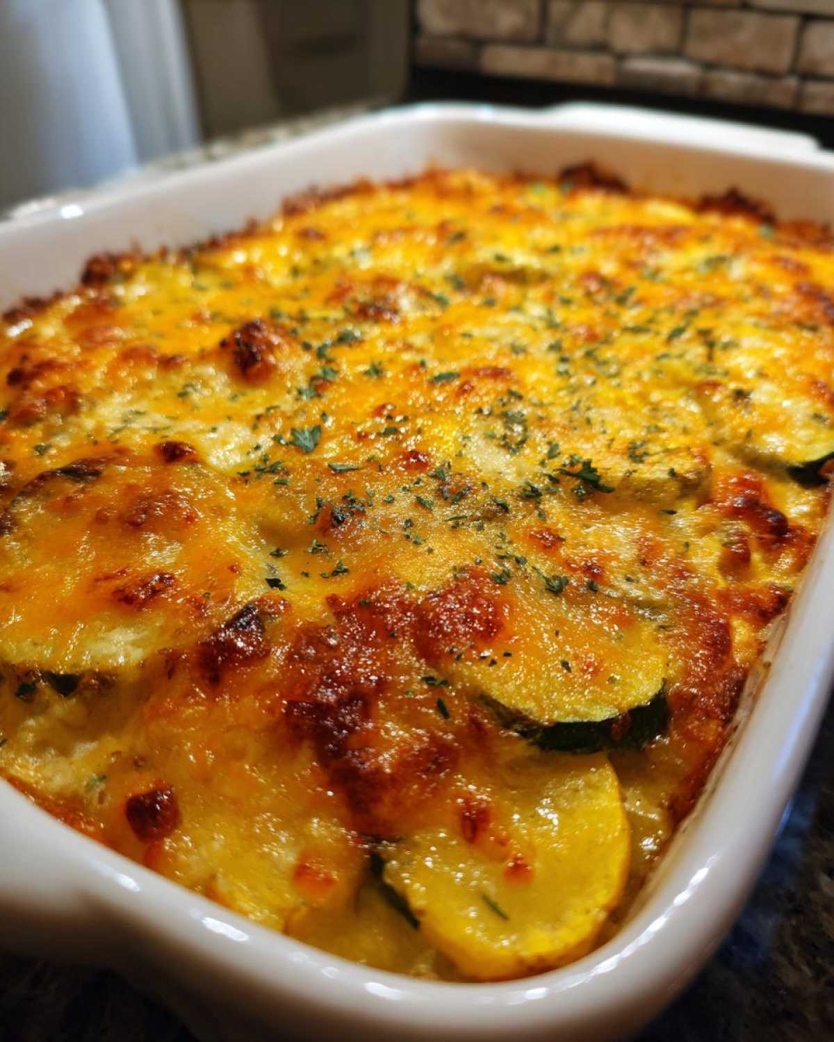 Keto squash casserole - detail 4