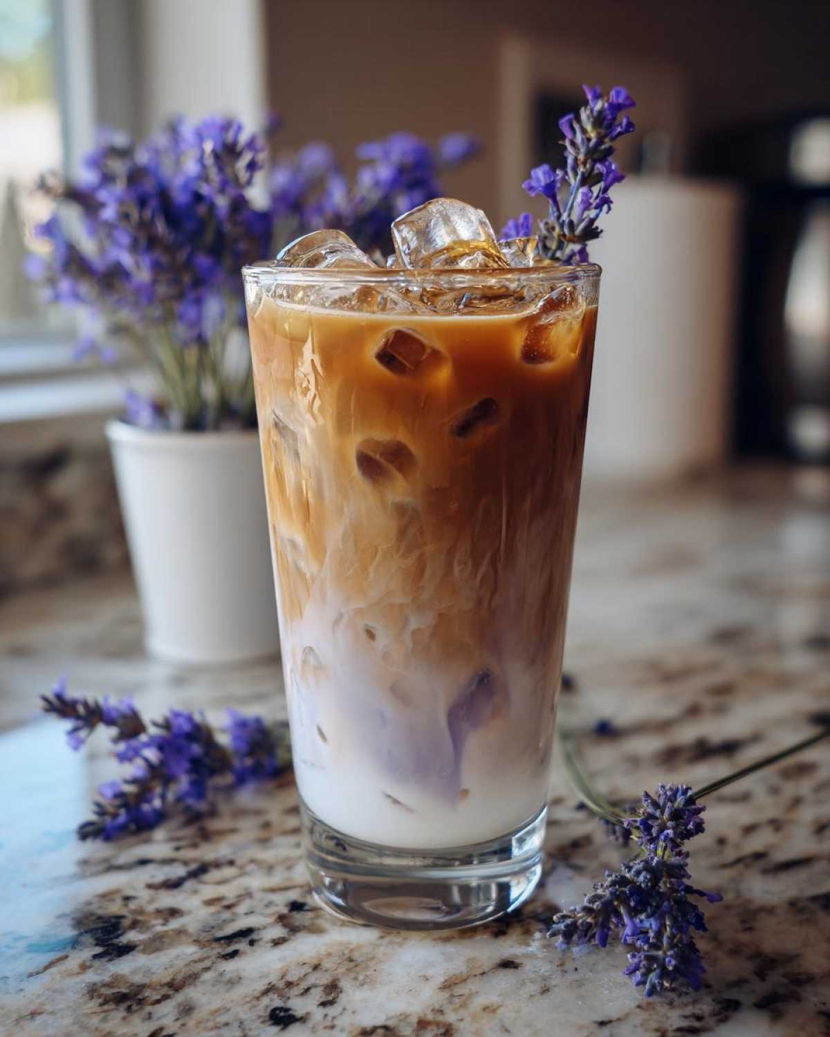 Lavender Honey Iced Coffee - detail 3
