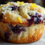 Lemon blueberry muffins