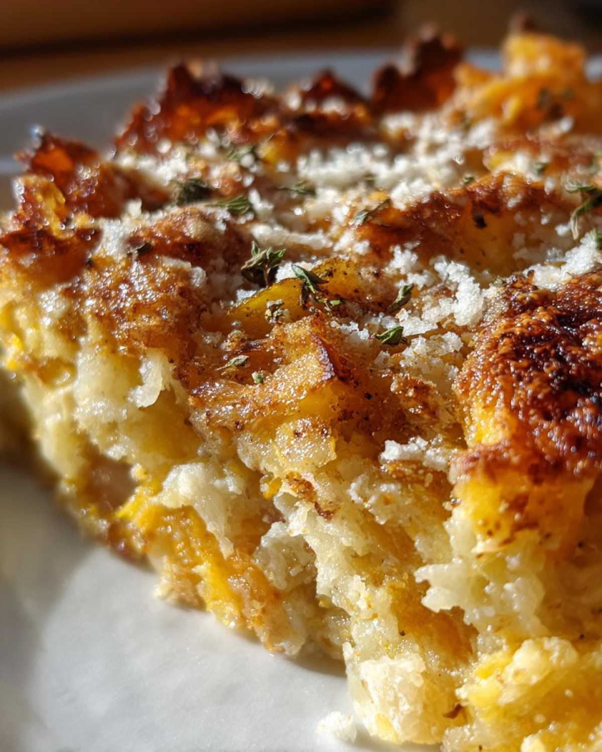 Low-carb squash casserole - detail 3
