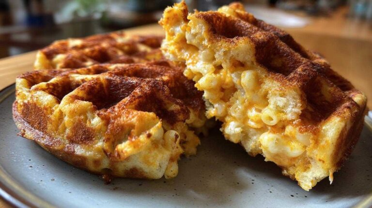 Amazing Mac and Cheese Waffles: 1 Leftover Hack Mac and Cheese Waffles (Leftover Hack)