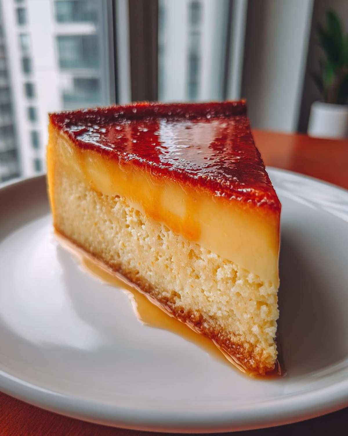 Magic 3-Layer Custard Cake (One Batter, Three Layers) - detail 2