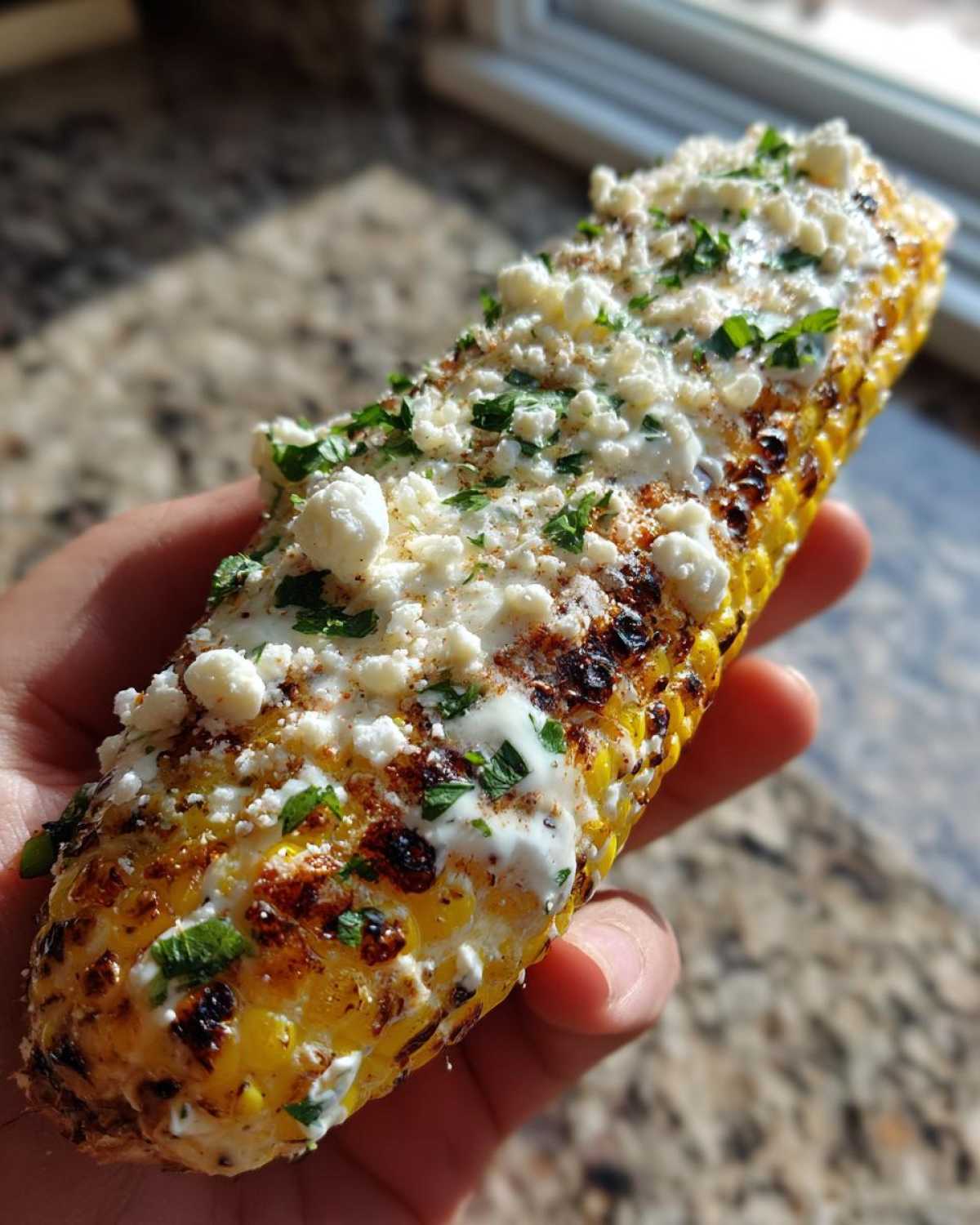 Mexican street corn - detail 3