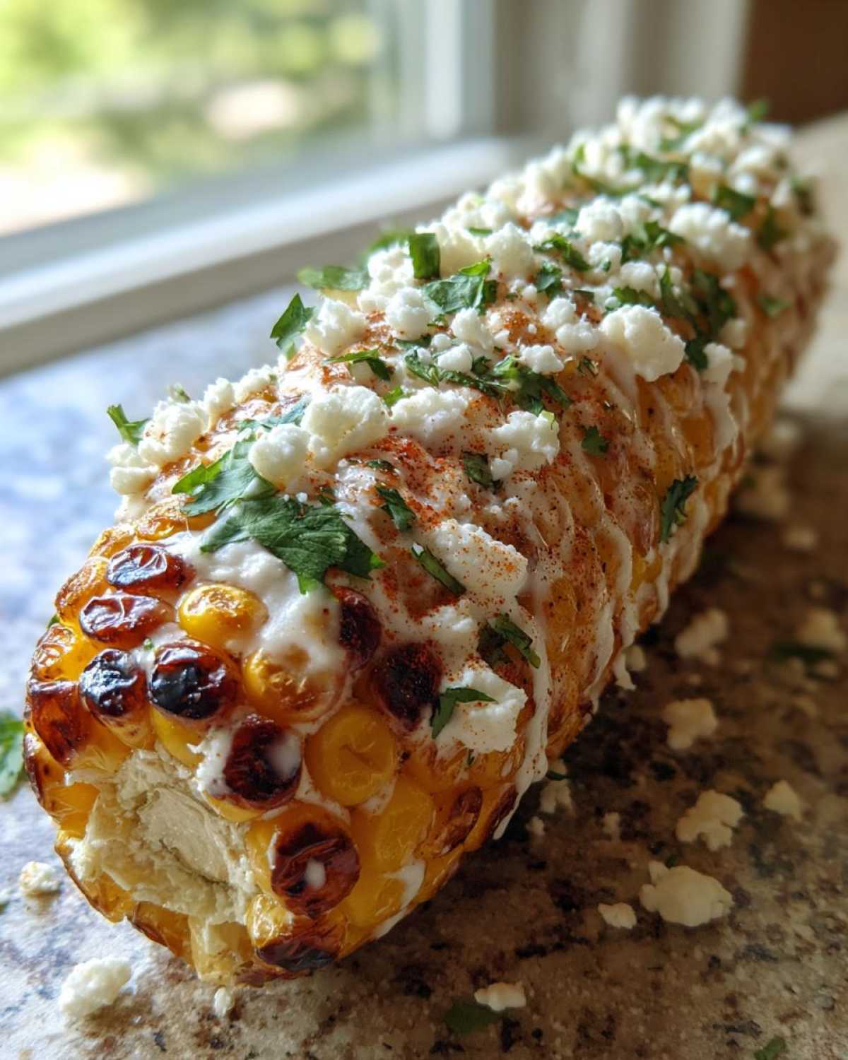 Mexican street corn - detail 4