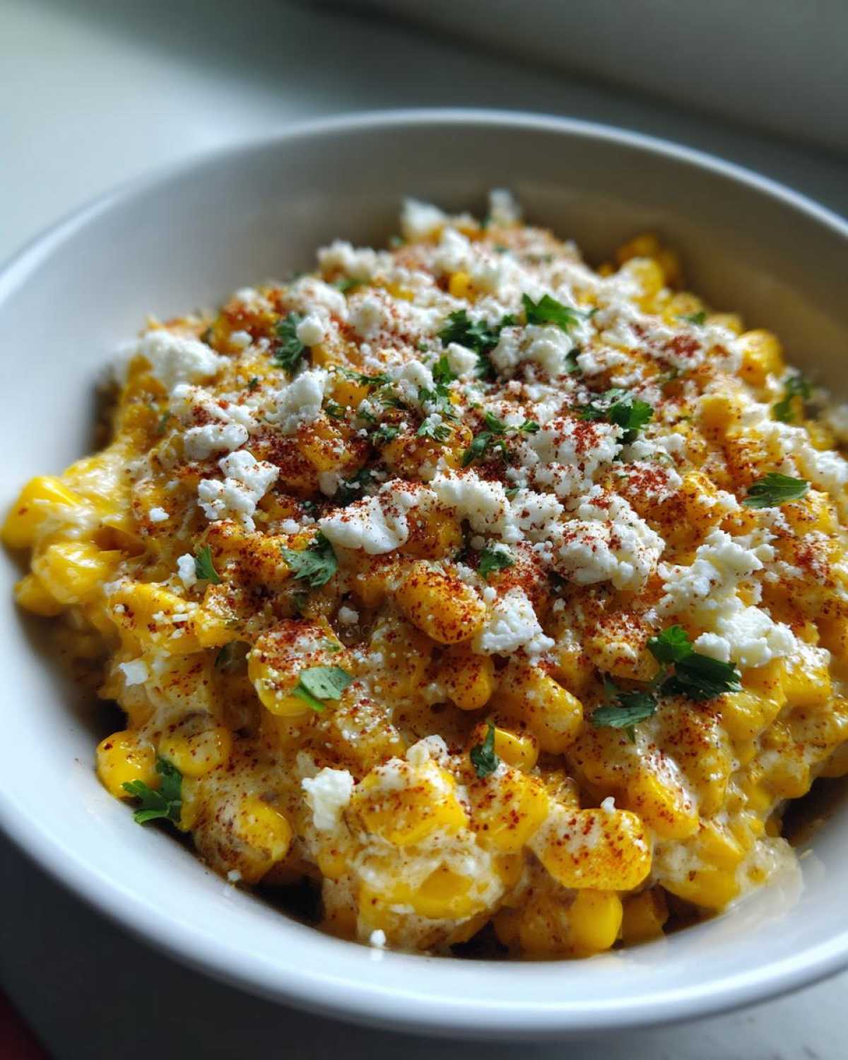 Mexican street corn bowl - detail 3