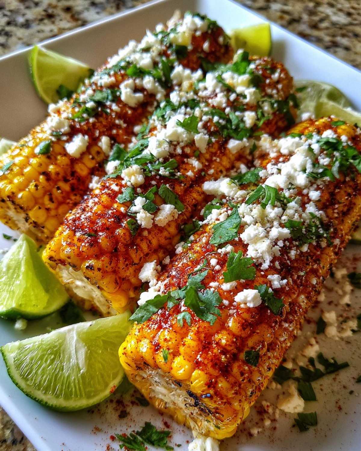 Mexican street corn garnish - detail 4