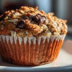 Oatmeal Chocolate Chip Breakfast Muffins